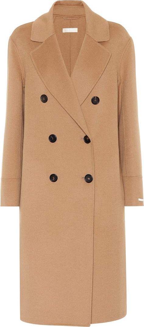 Max Mara India wool and angora coat