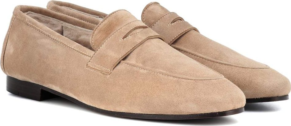 Bougeotte Classic shearling-lined loafers