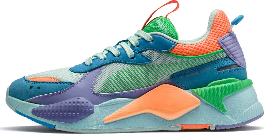 PUMA RS-X Colorblock Sneakers, Blue