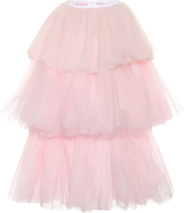 MM6 Maison Margiela Tulle midi skirt