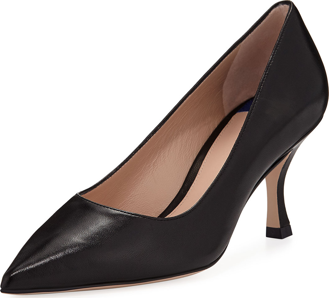 Stuart Weitzman Tippi Shiny 70mm Pump