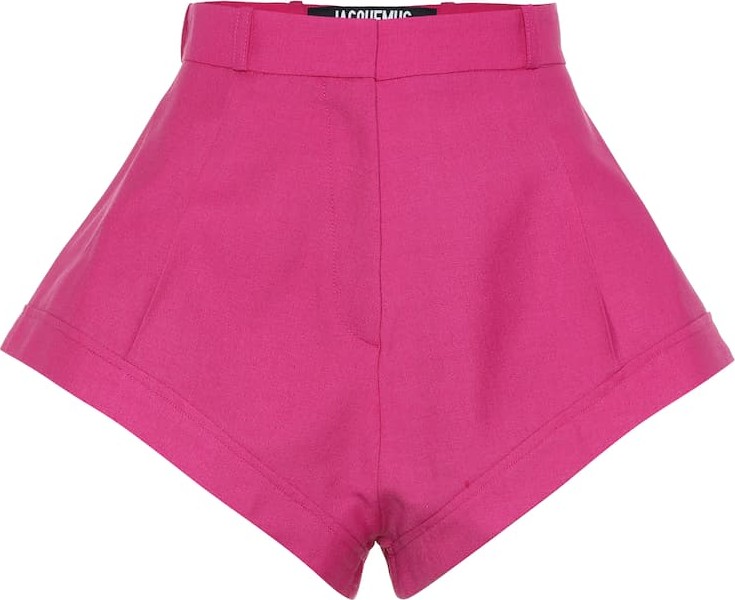 Jacquemus Le Short Rosa wool shorts