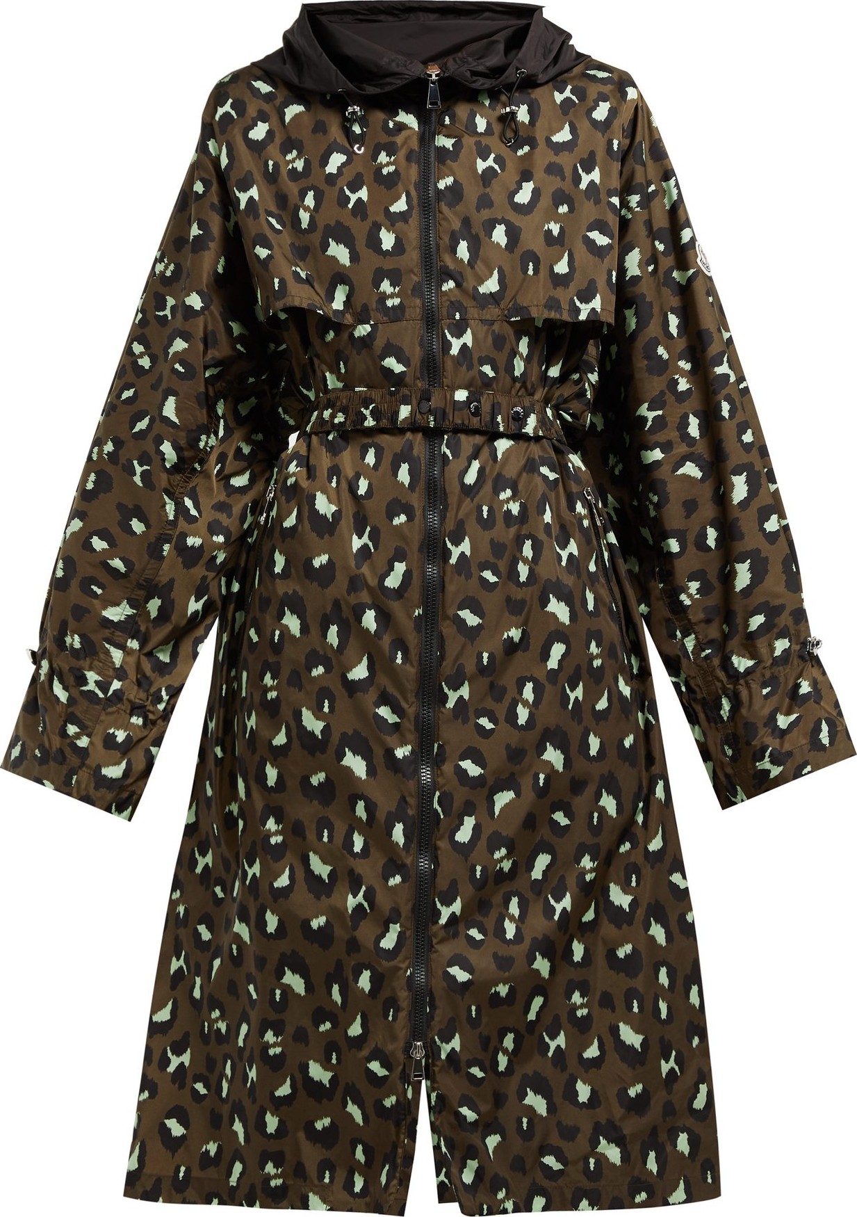 Moncler Washington animal-print technical parka