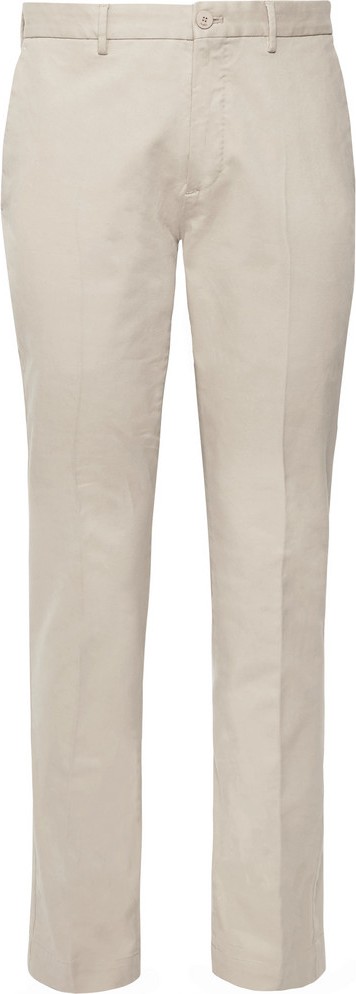 Incotex Slim-Fit Stretch-Cotton Twill Trousers