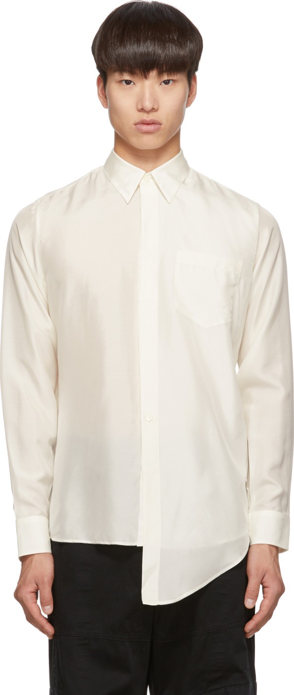 Givenchy Off-White Silk Shirt