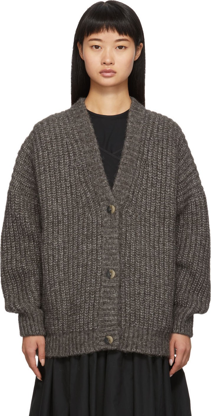 Lauren Manoogian Brown Grandma Cardgian