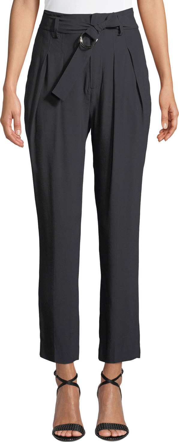Joie Ianna Belted Cropped Pants