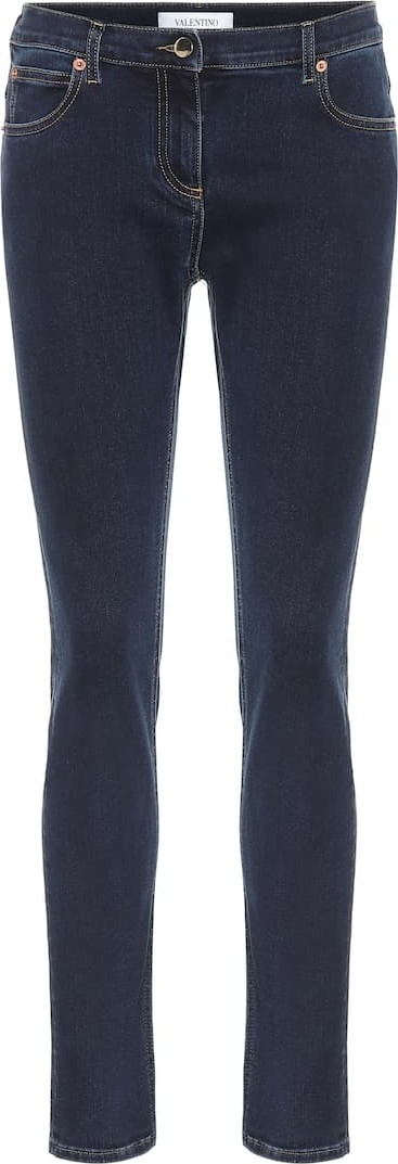 Valentino Stretch-denim slim jeans