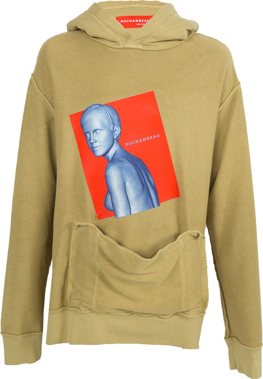 Rochambeau ROCHAMBEAU x Yves Scherer Mustard  Hoodie