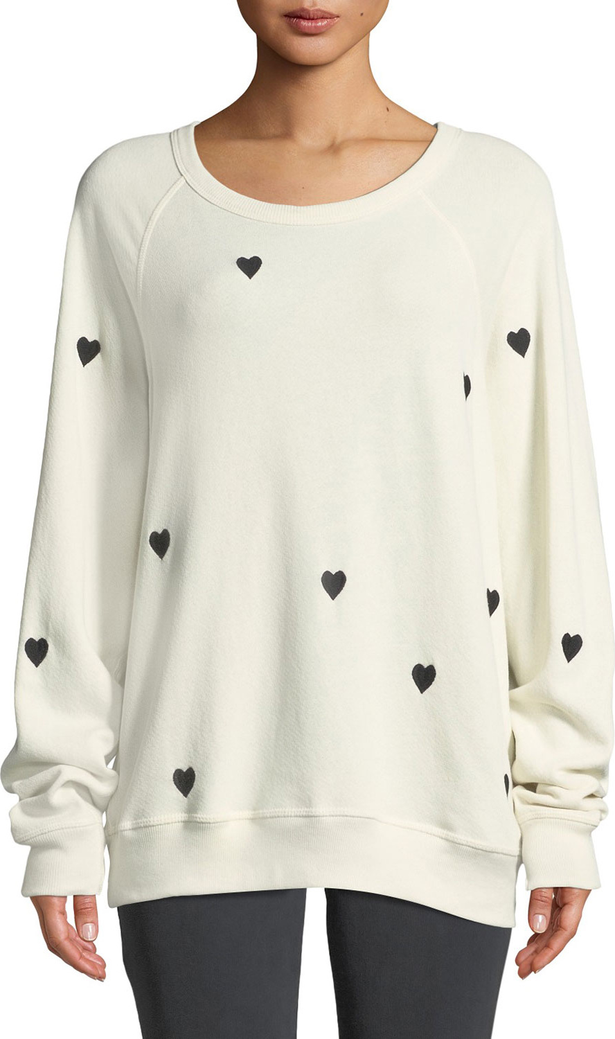 THE GREAT. The College Embroidered Sweatshirt