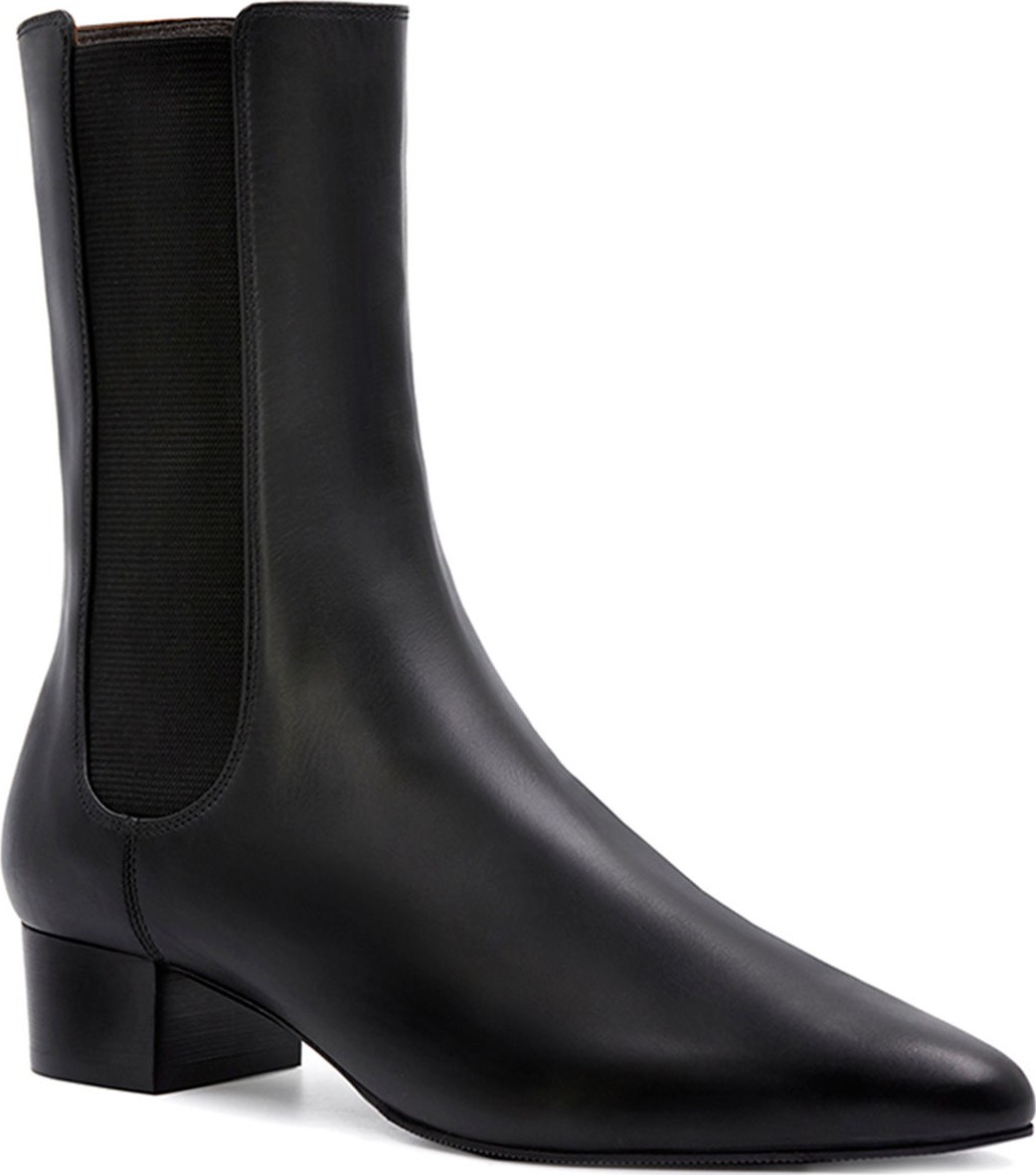 THE ROW British Gored Booties