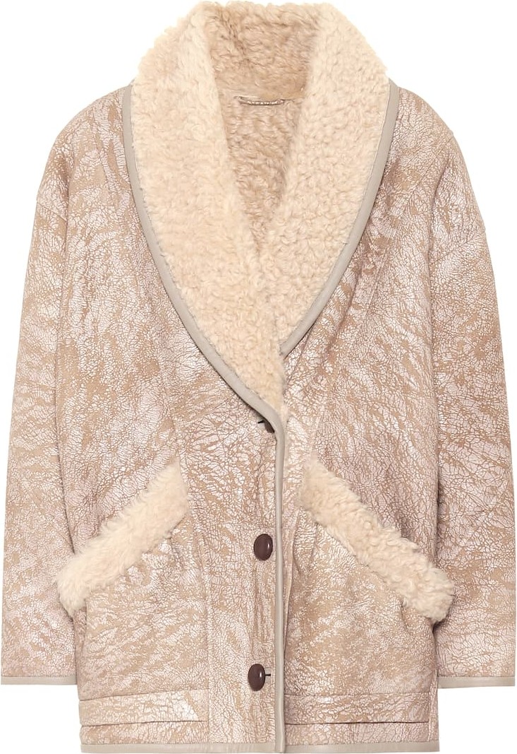 Isabel Marant Audrina shearling coat
