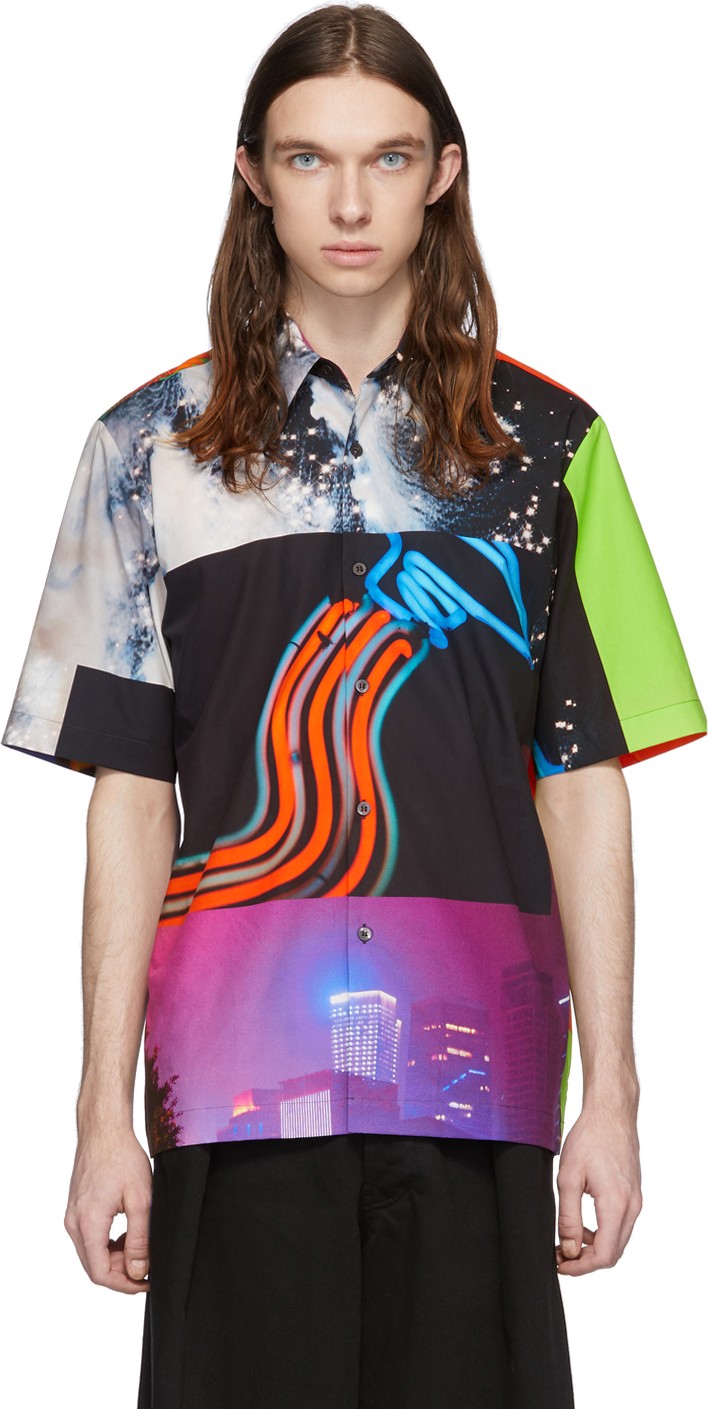 Dries Van Noten Multicolor Print Shirt