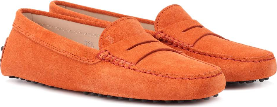 Tod's Gommino suede loafers