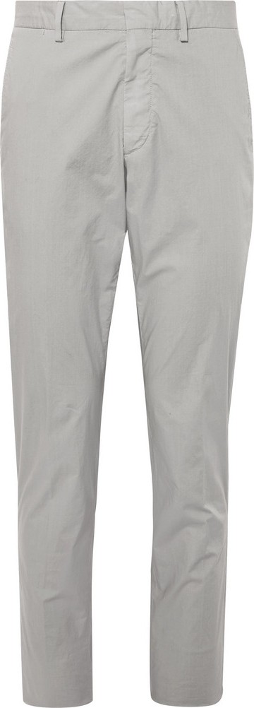 Ermenegildo Zegna Garment-Dyed Stretch-Cotton Trousers