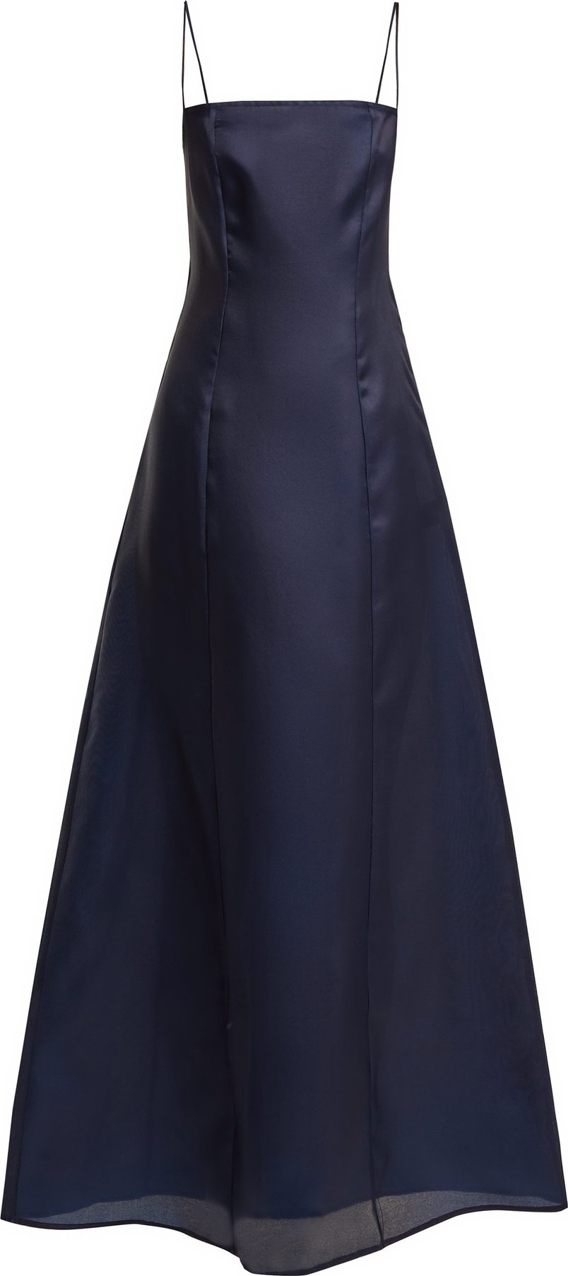 Albus Lumen Noche silk-organza maxi dress