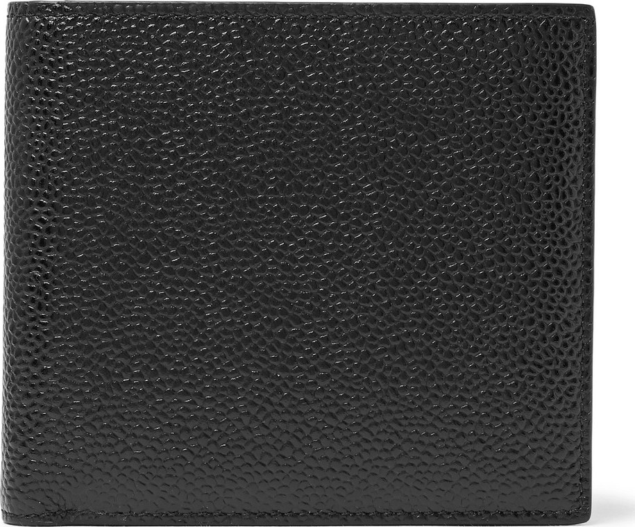 Thom Browne Pebble-Grain Leather Billfold Wallet