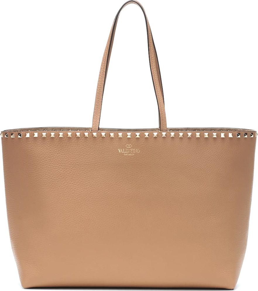 Valentino Valentino Garavani Rockstud leather shopper