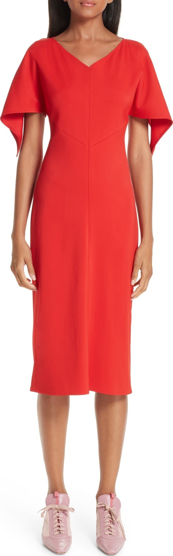 Sies Marjan Olivia Drape Sleeve Dress