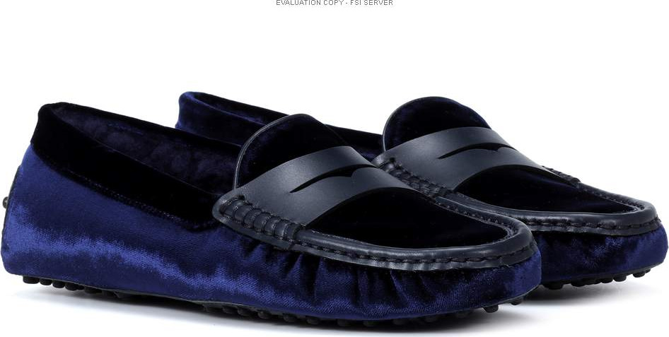 Tod's Exclusive to mytheresa – Gommino velvet loafers