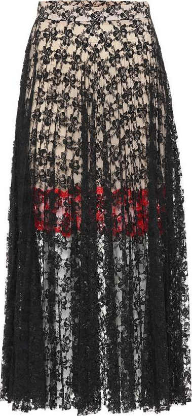 Christopher Kane Lace midi skirt