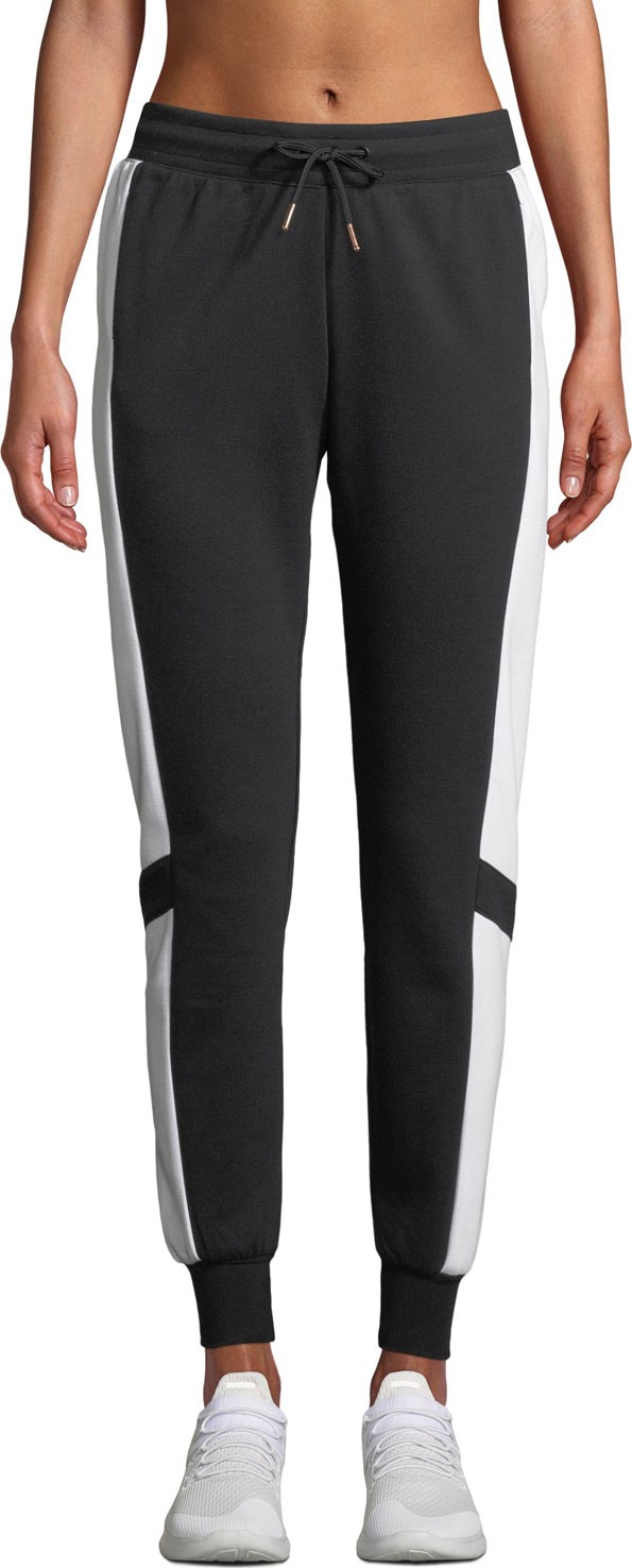 ONZIE Blocked Drawstring Jogger Sweatpants