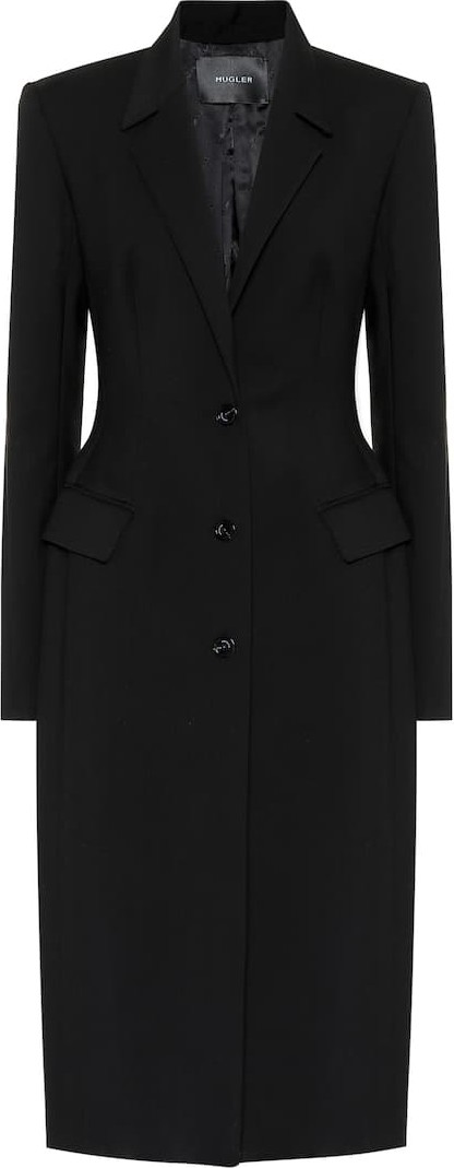 Mugler Wool-blend coat