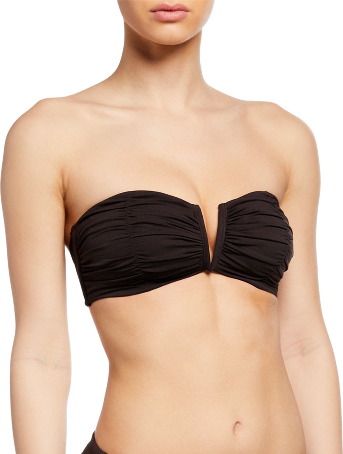Seafolly Ruched Bandeau Bikini Top