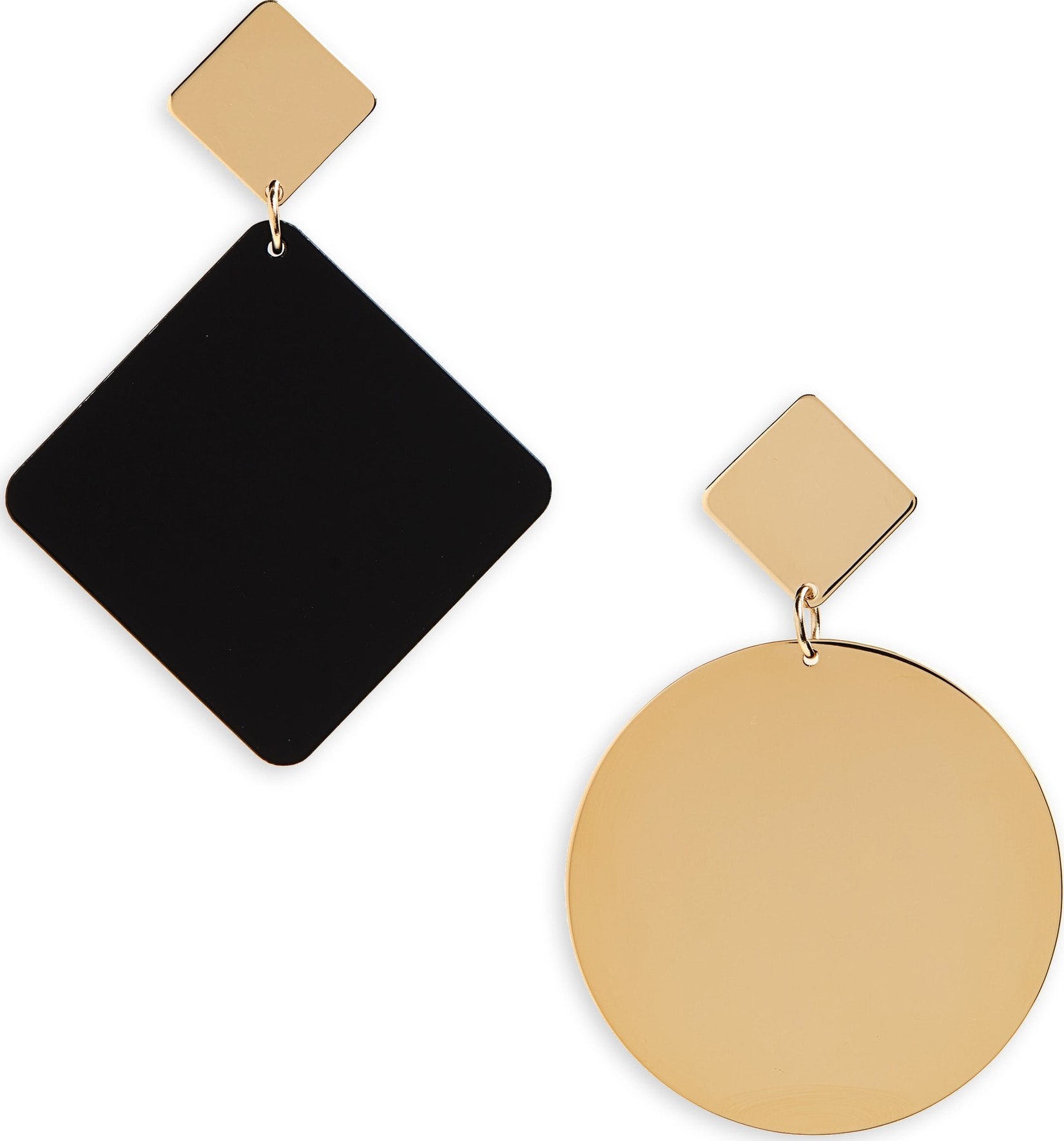 Isabel Marant Asphalt Mismatched Earrings