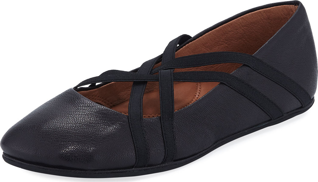 Gentle Souls Bray Braid-Strap Ballet Flats Gentle Souls Bray Braid-Strap Ballet Flats