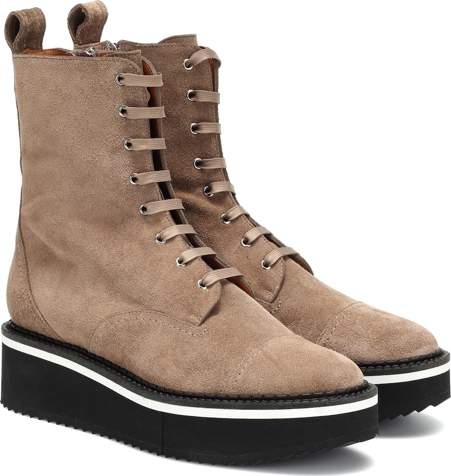 Robert Clergerie Brighton suede ankle boots