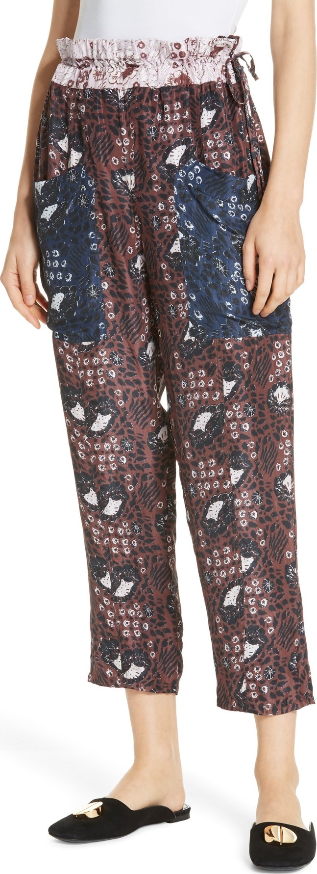 APIECE APART Danelia Print Crop Pants