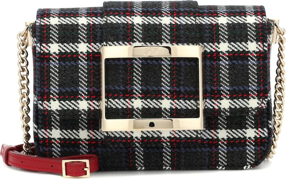Roger Vivier Très Vivier Micro tweed shoulder bag