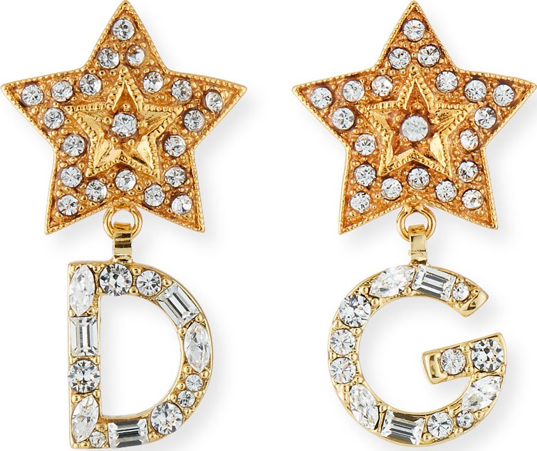 Dolce & Gabbana DG Crystal Star Earrings