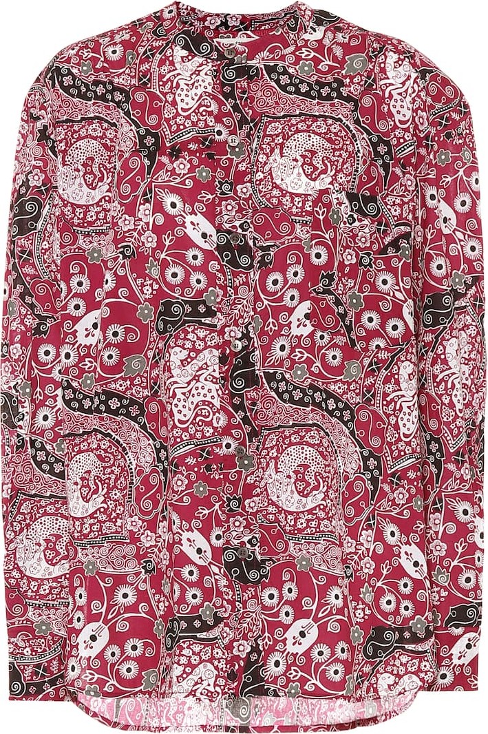 Isabel Marant Etoile Mexika cotton blouse