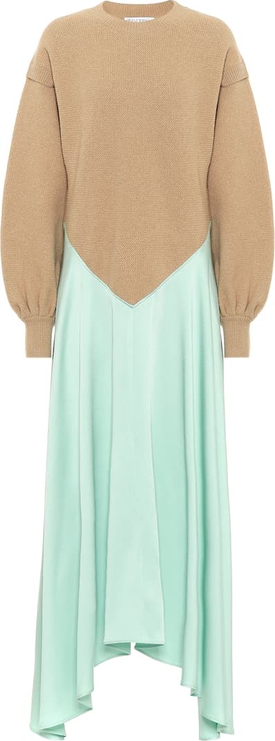 J.W.Anderson Wool-blend maxi dress