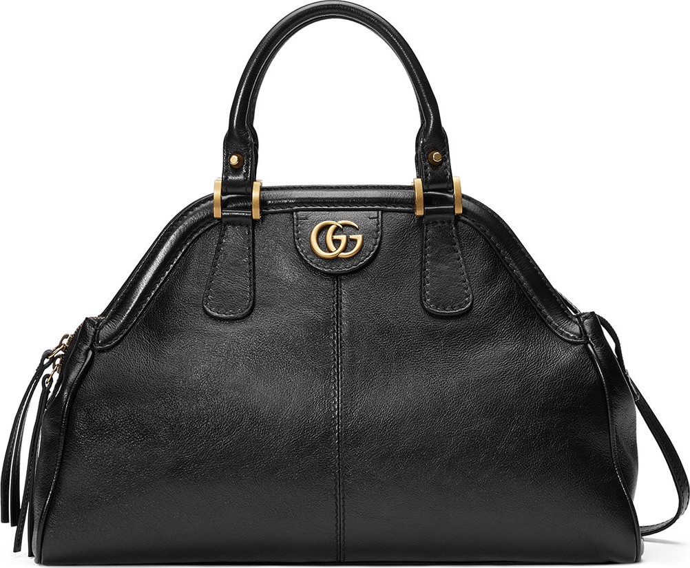 Gucci RE(BELLE) Medium Leather Top Handle Bag