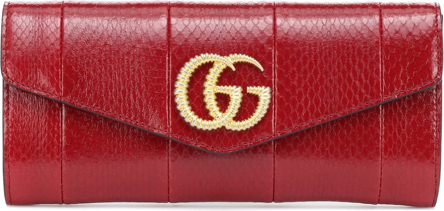 Gucci Broadway snakeskin clutch