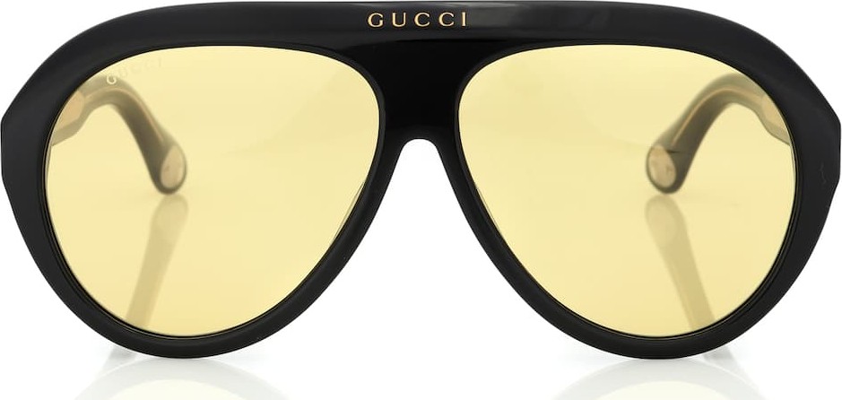 Gucci Navigator acetate sunglasses