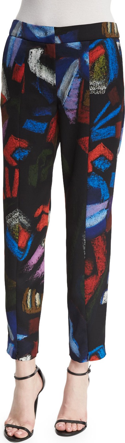 Armani Collezioni ENVERS PRINT PANT