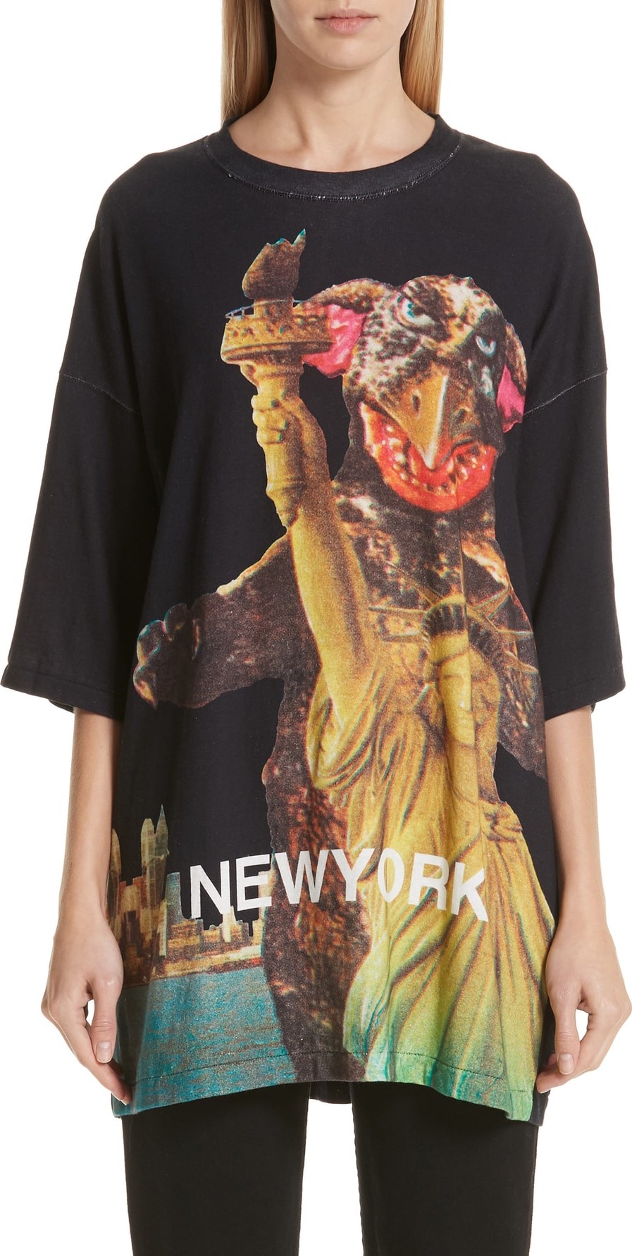 Undercover Godzilla City Oversize Tee