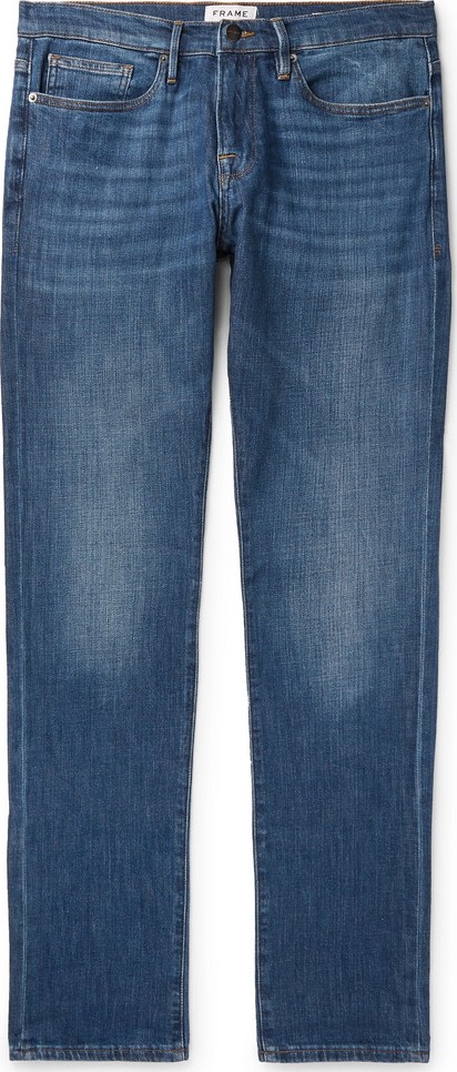 FRAME DENIM L'Homme Slim-Fit Stretch-Denim Jeans