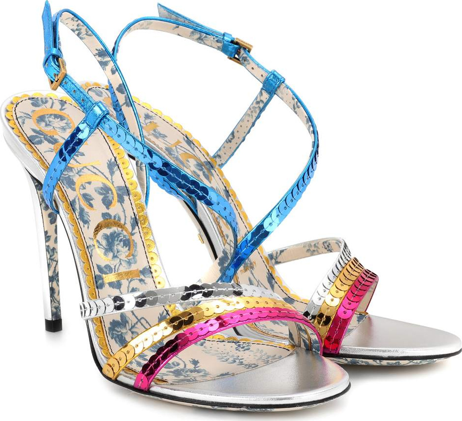 Gucci Sequinned sandals