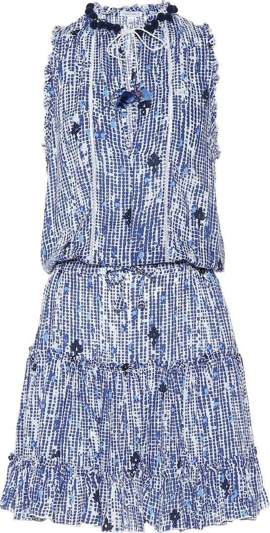 Poupette St Barth Clara printed minidress
