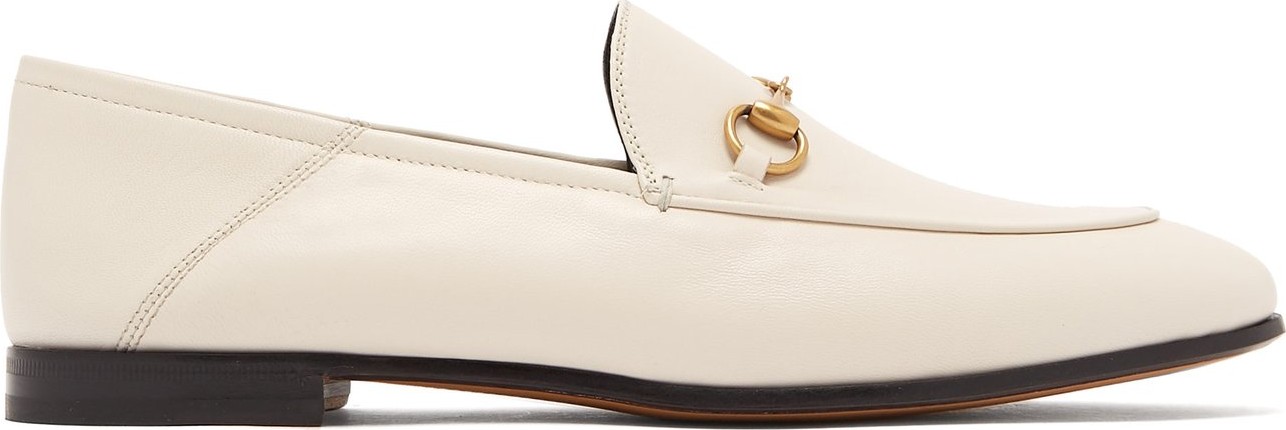 Gucci Brixton collapsible-heel leather loafers