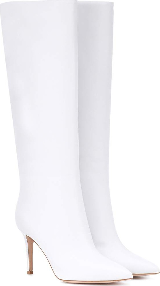 Gianvito Rossi Suzan 85 leather boots