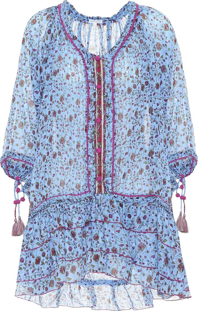 Poupette St Barth Printed cotton dress