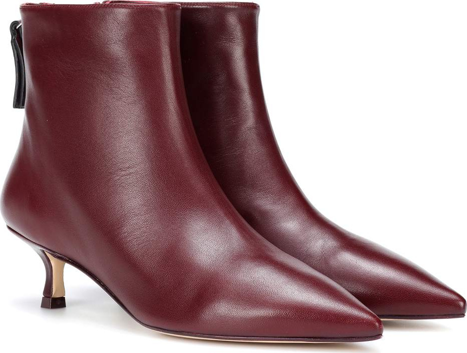 Stuart Weitzman Juniper 45 leather ankle boots