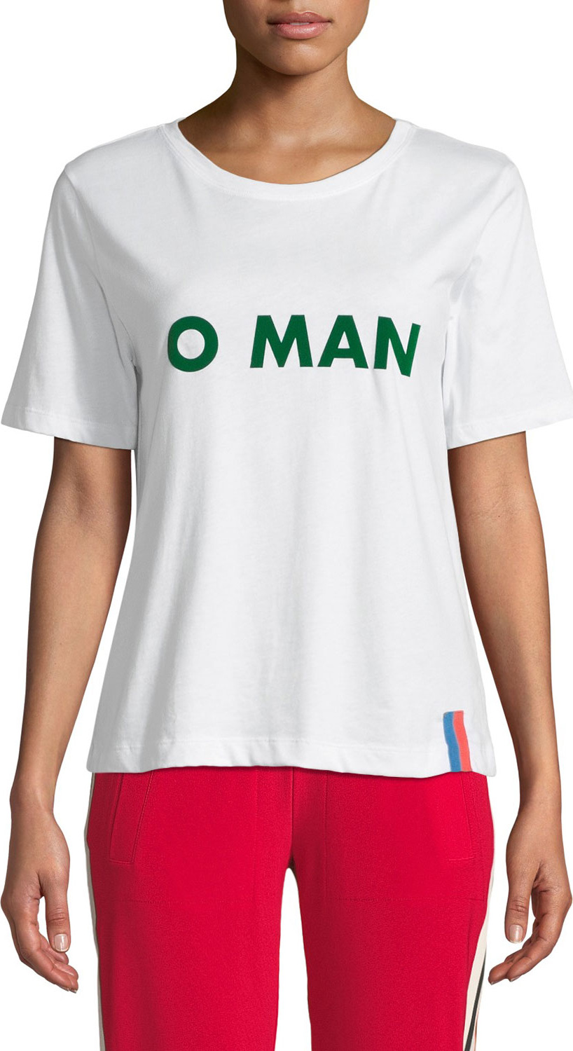Kule The Modern "O Man" Graphic Crewneck Tee