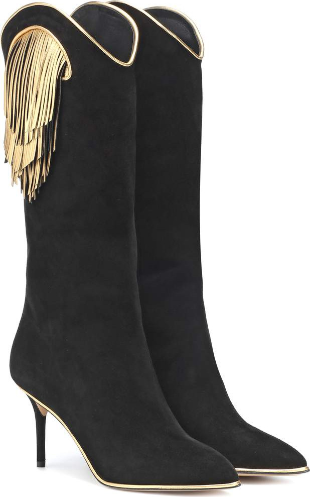 Charlotte Olympia Magnifico suede boots